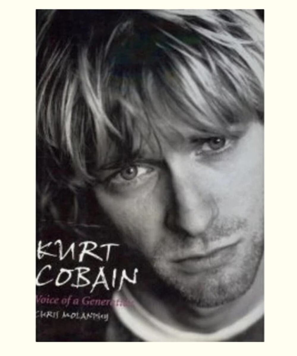 Kurt Cobain‎ Voice of a Generation Hardcover Pictorial Biography Grunge Book